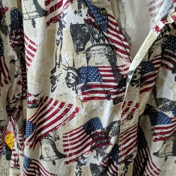King universal 2XL Americana button-up shirt. - Picture 2 of 6